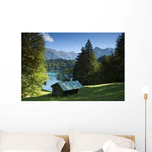Pasture Oberstdorf Freibergsee Wall Decal