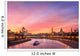 Scarlet Glow over Moscow Wall Decal