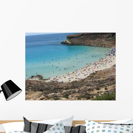 Lampedusa Wall Mural