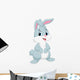 Cute Rabbit Cartoon Wall Decal