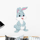 Cute Rabbit Cartoon Wall Decal