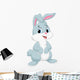 Cute Rabbit Cartoon Wall Decal