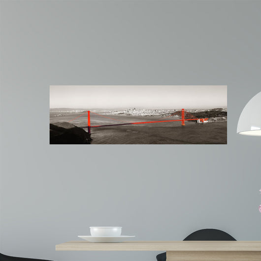Golden Gate Bridge Wall Mural