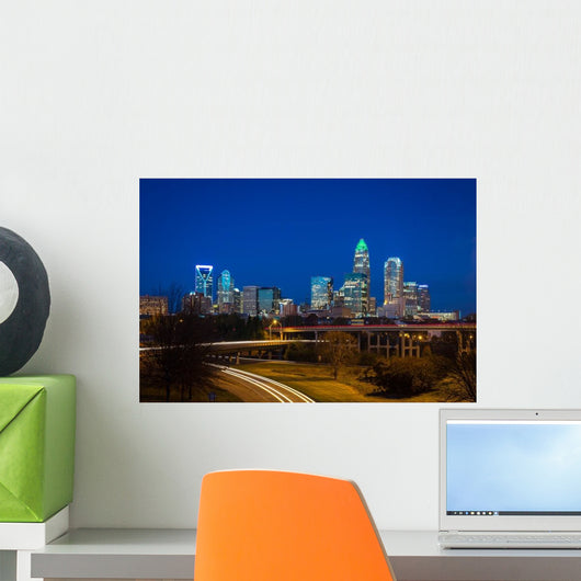 Top Tallest Tower Charlotte Wall Decal