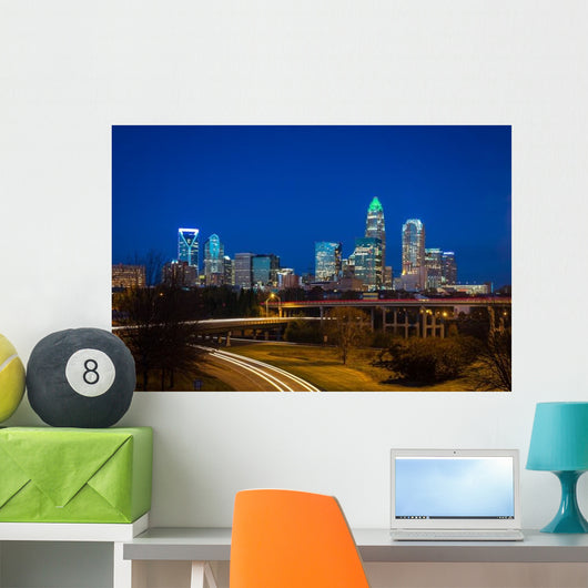 Top Tallest Tower Charlotte Wall Decal