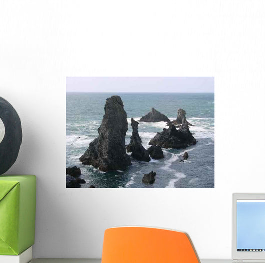 Belle-ile Needles Port-cotton Wall Decal
