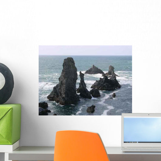 Belle-ile Needles Port-cotton Wall Decal