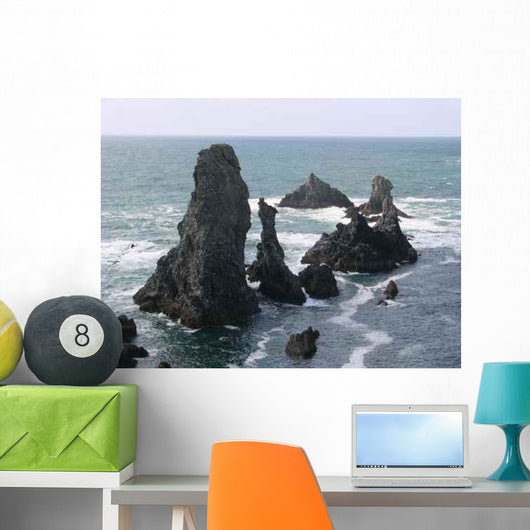 Belle-ile Needles Port-cotton Wall Decal