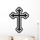 Christian Cross Simple Icon Wall Decal