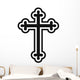 Christian Cross Simple Icon Wall Decal