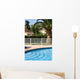 Piscine Et Palmier Wall Decal