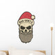 Portrait Santa Claus Grunge Wall Decal