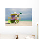 Miami Beach Life Guard Wall Decal