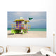 Miami Beach Life Guard Wall Decal