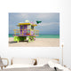 Miami Beach Life Guard Wall Decal