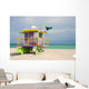 Miami Beach Life Guard Wall Decal