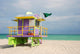 Miami Beach Life Guard Wall Decal