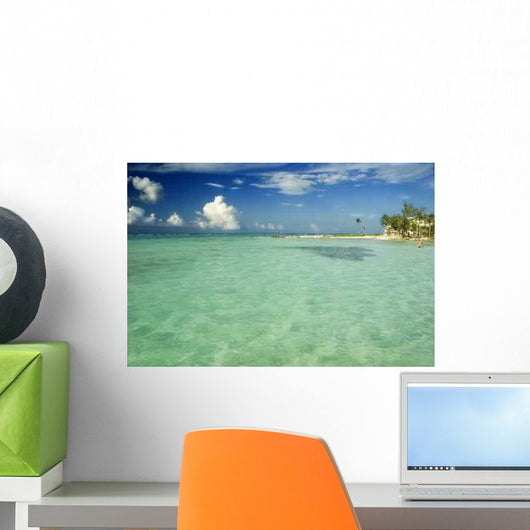 Tropical Beach Wall Decal
