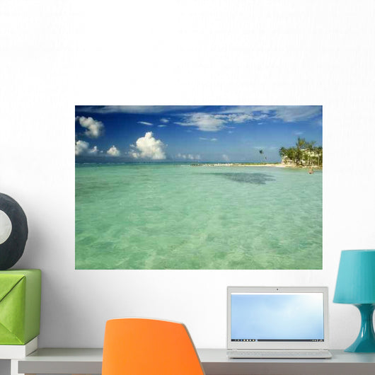Tropical Beach Wall Decal