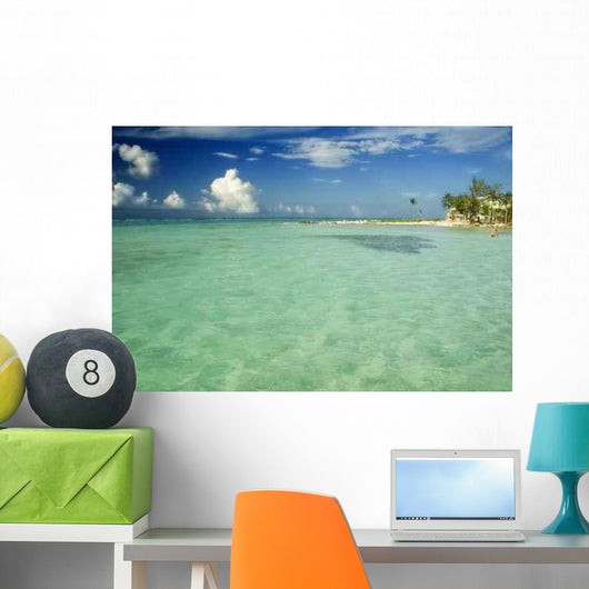Tropical Beach Wall Decal