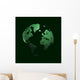 3D Digital Abstract Earth Wall Decal