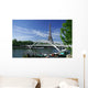 Bridge and Eiffel Tower Wall Decal