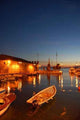 Port Lazise Night Wall Decal