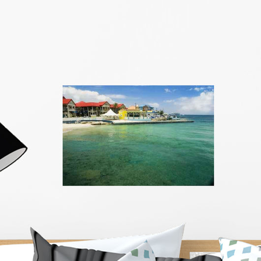 Georgetown from Sea Wall Decal