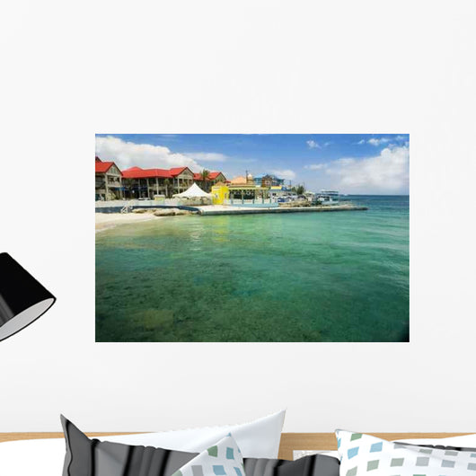 Georgetown from Sea Wall Decal