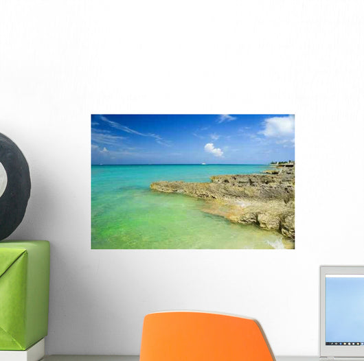 Rocky Coastline Wall Decal
