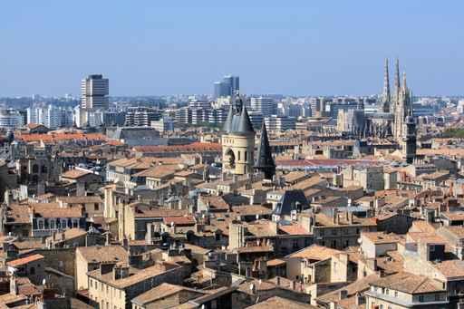 Panoramic Tour Bordeaux Wall Decal