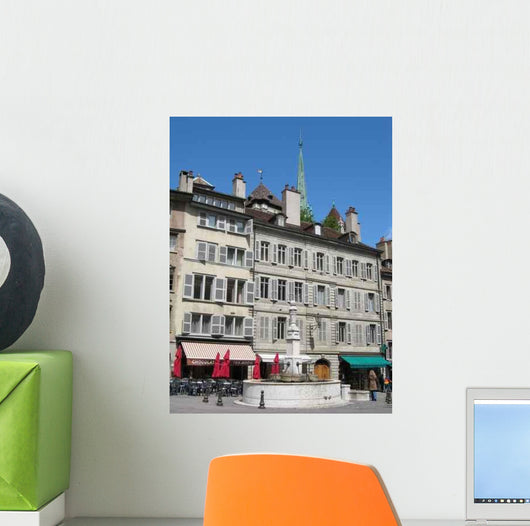 Une Place Geneve Wall Decal