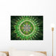 Abstract Digitally Generated Image Wall Decal