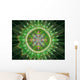 Abstract Digitally Generated Image Wall Decal