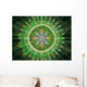 Abstract Digitally Generated Image Wall Decal