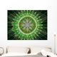 Abstract Digitally Generated Image Wall Decal