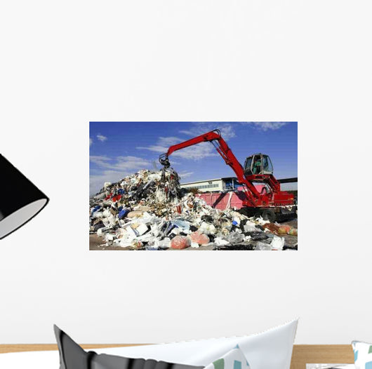 Waste Disposal Wall Decal