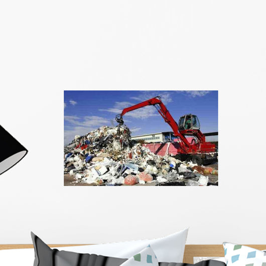 Waste Disposal Wall Decal