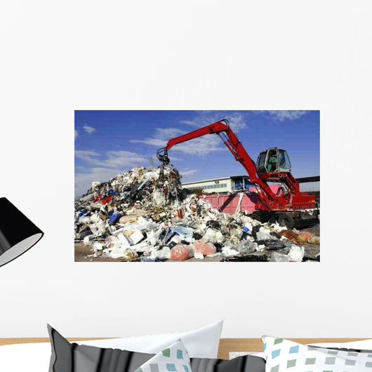 Waste Disposal Wall Decal