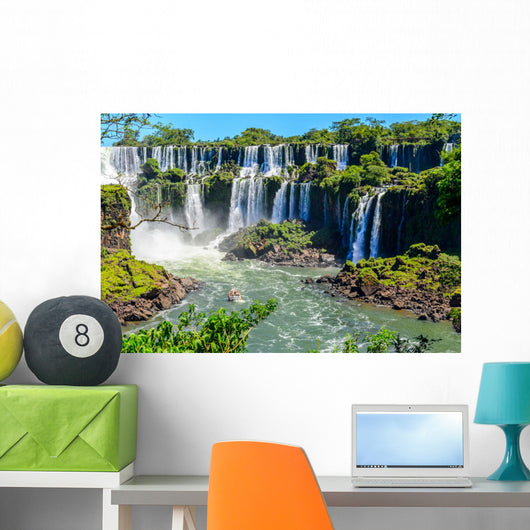 Iguazu Falls from Argentina Wall Decal