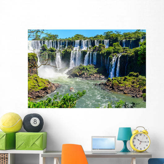 Iguazu Falls from Argentina Wall Decal