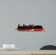 Steam Loco Model over Wall Decal