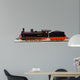 Steam Loco Model over Wall Decal