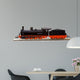 Steam Loco Model over Wall Decal