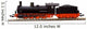 Steam Loco Model over Wall Decal