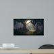 Sun Rays Forest Wall Decal