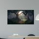 Sun Rays Forest Wall Decal
