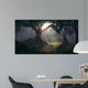 Sun Rays Forest Wall Decal