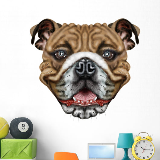 Bulldog Wall Decal