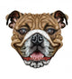 Bulldog Wall Decal